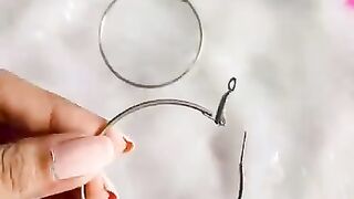 DIY Earrings???? #crafteraditi #youtubepartner #shorts #shorts #diy #diyearrings