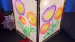 How to create Easy paper lamp