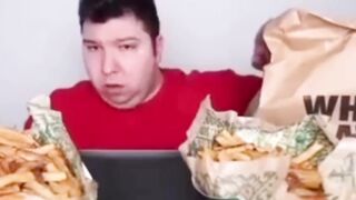 Funny Man Eating