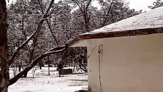 Snowfall in Quetta