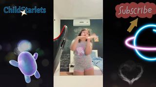 Fat little girl love dancing