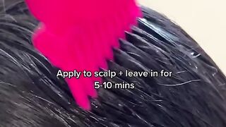 Hey Girly_-- _Here_s the video demonstrating how I like to apply the ACV rinse_