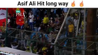 Asif ali hit 3 sixes a row against hassan ali