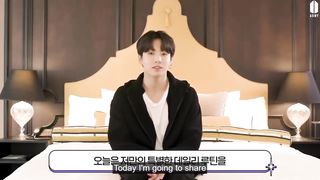 [ENG SUB]  good night  Jungkook interview