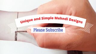 Latest gol tikki mehndi design for hands 2023