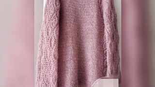 Knitted cardigan pattern