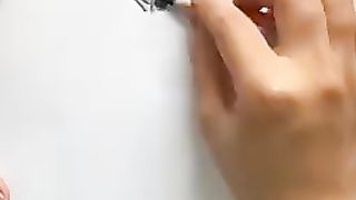 Beautiful pencil  drawing