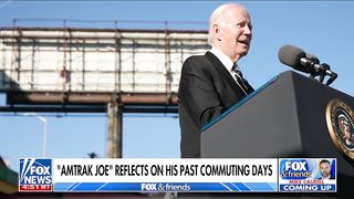 Biden mocked for repeating debunked Amtrak story once again: