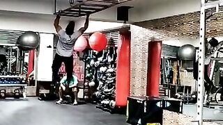 Doing my regular stunt