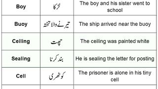 Pairs of words