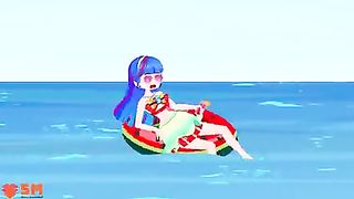 Princess became mermaids for a day_ Crazy body swaps _Hilarious cartoon animation
