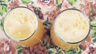 Orange ice jag glass ..  Pio gay to chas na aii to paisy wapis