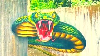 Anaconda Drawing King Cobra Painting One of the Best Draw