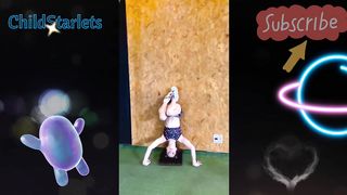 She like to make workout and her has only 11 years old awesome