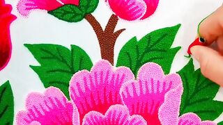 Embroidery hande Made