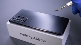 Samsung Galaxy A52 5G Unboxing - ASMR