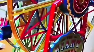 Entertainment and beautiful view for kids