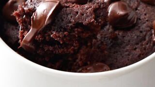 3 minutes microwave mug cake