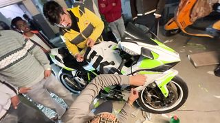 Aakhir Apni New Ninja H2 Superbike Aisi Modify Hohi Gayi The uk07 rider