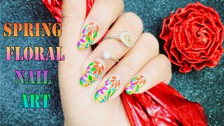 Spring Floral Nail Art