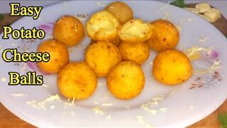 Potato Cheese Balls | Easy Potato Cheese Balls | Cheese Balls