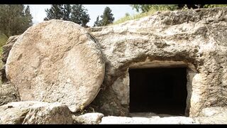 The empty tomb of Jesus!
