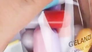 Mini capsule lipstick set