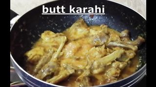 Butt Style Desi Chicken Karahi