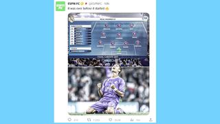 Ronaldo cr7 today new tweet Messi tweets