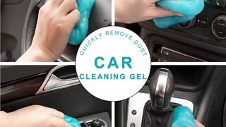 Cleaning Gel for Car | Car Cleaning Slime |  Cleaning Kit Universal Detailing | How It Works