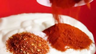 Paratha Roll with Dynamite Sauce