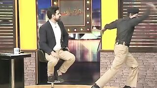 Mian Afzal Of Nirgoli Performance In Mazaaq Raat With.Ajab Gul & Ayesha Nazir Jatt