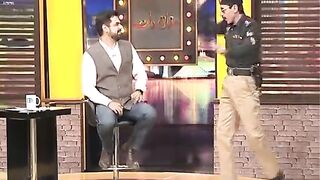 Mian Afzal Of Nirgoli Performance In Mazaaq Raat With.Ajmal Khan Wazir & Maiza Hameed