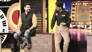 Mian Afzal Of Nirgoli Performance In Mazaaq Raat With.Ajmal Khan Wazir and Andleeb Abbas