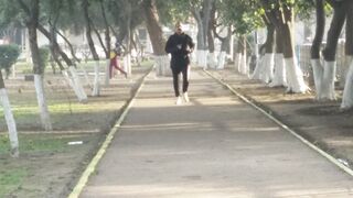 Morning walk next day.