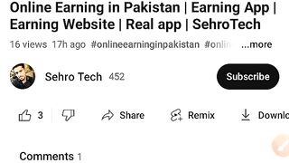 Online earning in pakistan | earning website | sign Up bonus 6500 Rs