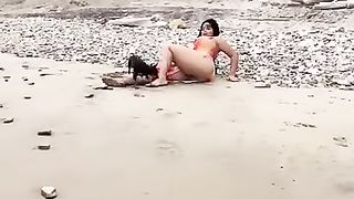Hot girls photo shoot on Beach