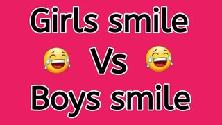 Girls smile vs Boys smile ||girls dress vs boys dress || HA Vozly