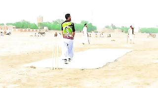 Stylish sixes in tapeball cricket