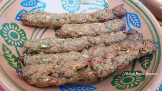 Homemade Seekh Kabab In Tandoor OVen | Homemade Kabab Recipe