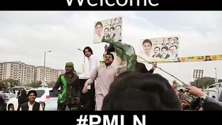 اوہ بھائی مجھے مارو! | Maryam Nawaz Welcome | PMLN | Dance Video