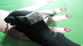 Back hand bridal party mehndi design