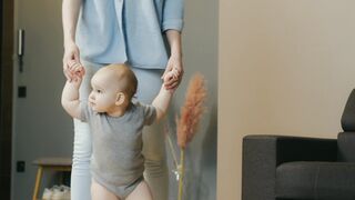 Tiny Steps to Big Adventures: Watch This Adorable Baby Take Their First Steps