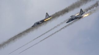 Ukraine Army aircraft launch 16 strikes on Russian positions