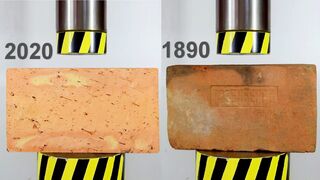 Hydraulic Press | HYDRAULIC PRESS VS OLD AND MODERN BRICKS