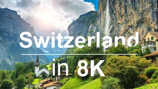 Add to queue Switzerland in 8K ULTRA HD HDR - Heaven of Earth (60 FPS)