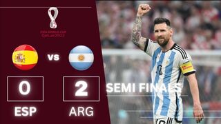 ARG VS ESP FIFA WORLD CUP 2022