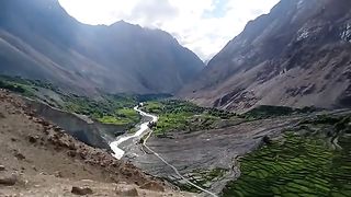 Saltoro_Valley village in mountains