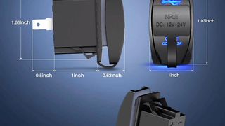 Fast Charge Affiliation Waterproof Expedient Charger for Vehicles Boats Trucks RVs,2 Years Affirmation
