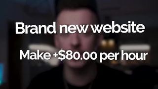 (NEW WEBSITE!) Earn $80/HOUR Doing This COPY & PASTE Method! | Make Money Online For Beginners 2023
